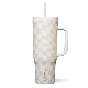 Wavy Checkerboard / 40oz
