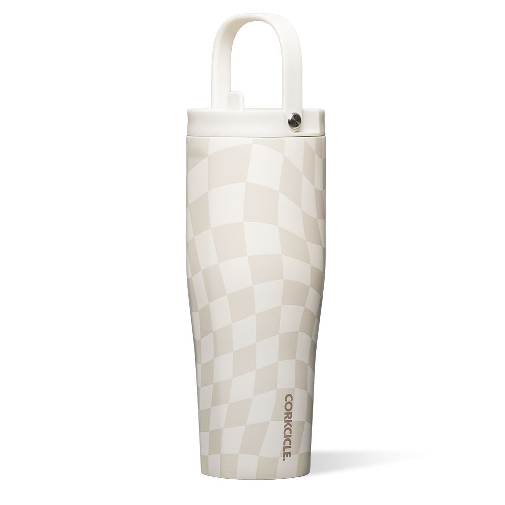 Wavy Checkerboard / 30oz