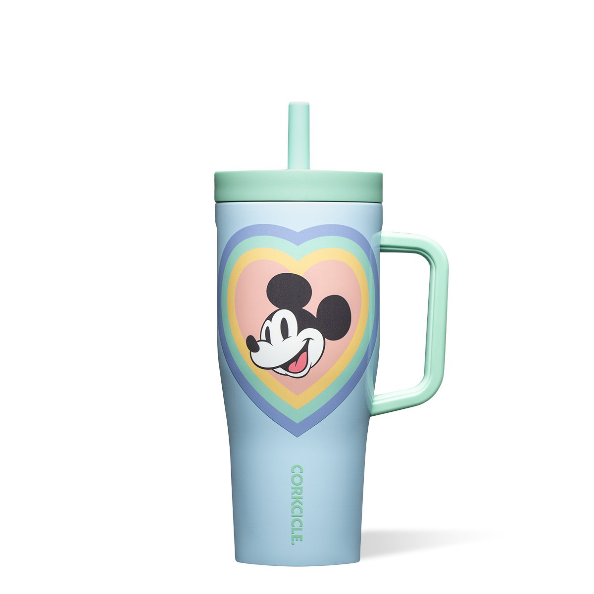22oz / Mickey Mouse - Retro Rainbow